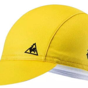 Tour de France yellow cycling cap