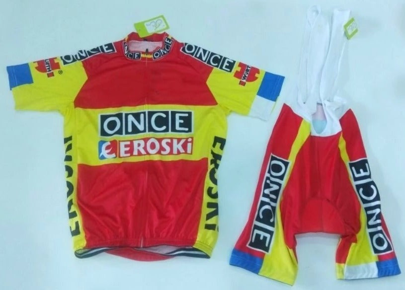 Maillot Cycliste Giordana – Once Eroski – Taille XL – Occasion