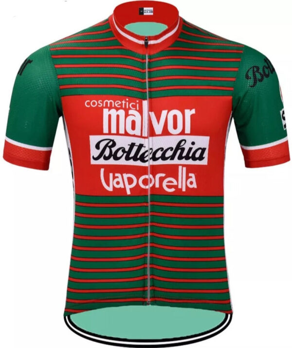 Malvor Bottecchia Vaporella retro cycling jersey - Pulling Turns