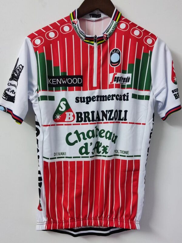 Supermercati Brianzoli- Chateau D'Ax retro cycling jersey