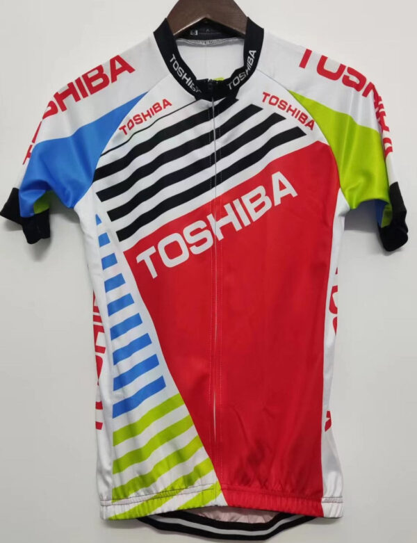 Toshiba vintage cycling jersey 1990 - Pulling Turns
