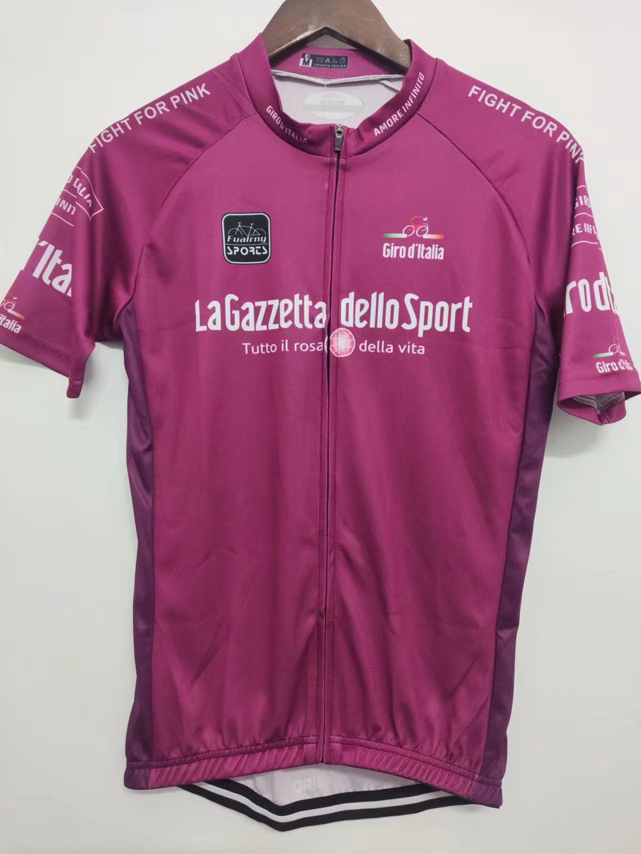 Giro d'Italia purple cycling jersey