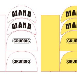 Mann Grundig retro cycling cap