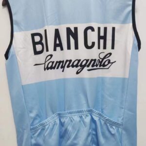 Bianchi retro cycling vest - 1