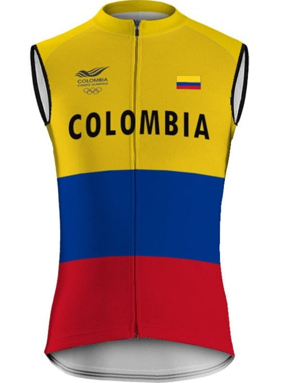 Colombia olympic team cycling vest - 0