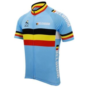 Belgium Jersey vintage Faemino Eddy Merckx 1970 - Pulling Turns