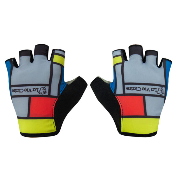 La Vie Claire retro cycling gloves