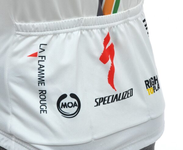 Maillot Cycliste MOA Team Columbia HTC – 2009, Cavendish, Taille XXL, Blanc