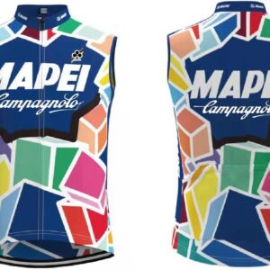 Mapei retro cycling vest