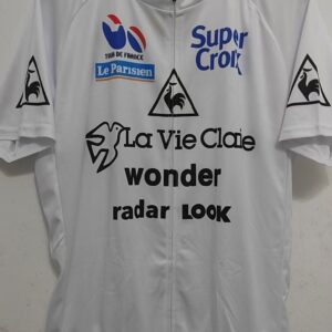 Tour de France 1986 white cycling jersey