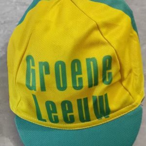 Wiels-Groene Leeuw Vintage Cycling Cap