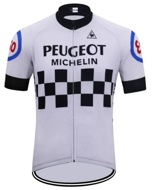 Classic Peugeot Retro Cycling Jersey –