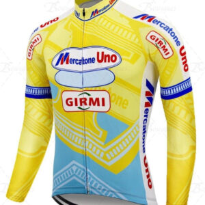 Mercatone Uno retro cycling jersey 1998 long sleeves