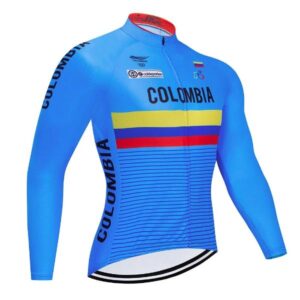 Colombia Cycling long sleeve jersey