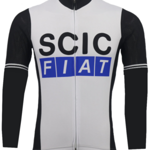 SCIC FIAT retro cycling jersey 1976 long sleeves