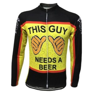 beer cycling jersey