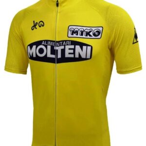 Molteni Yellow vintage cycling jersey Tour de France 1974