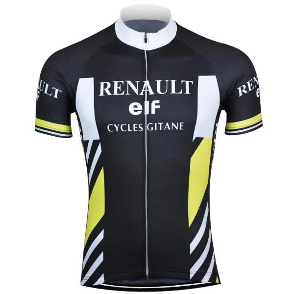 Renault vintage team replica cycling jersey - Pulling