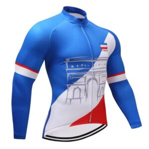 Team France cycling jersey long sleeve