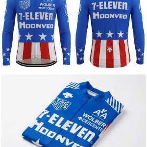 Vintage 1988 7-Eleven USA National Champion Cycling Jersey