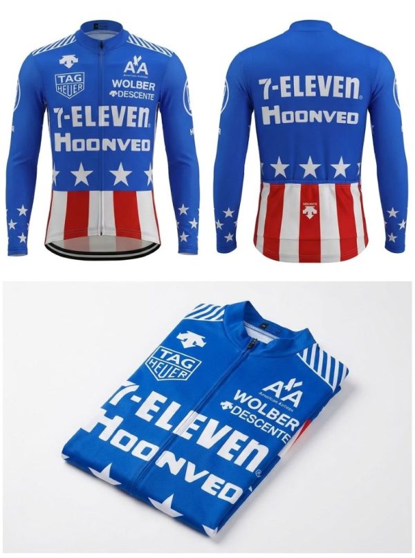 Vintage 1988 7-Eleven USA National Champion Cycling Jersey