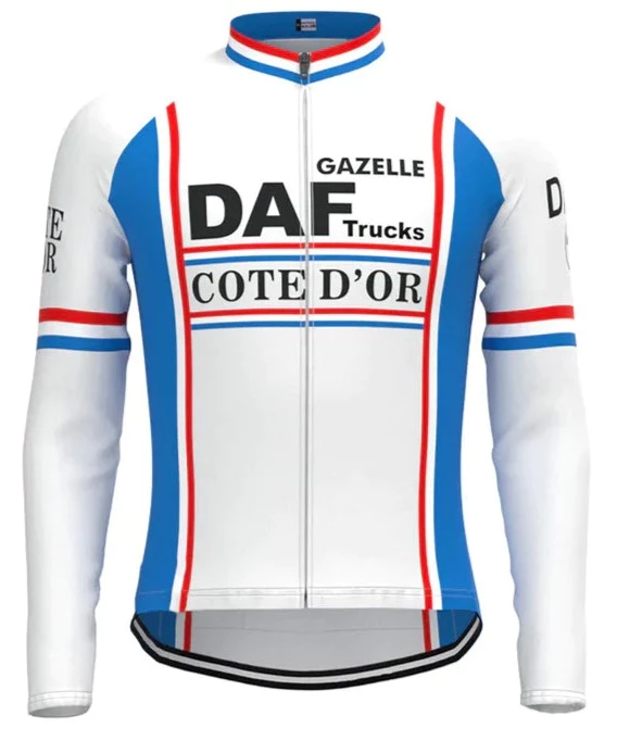 Maillot cycliste Daf Trucks Lejeune 1979 jersey shirt vintage Homme - 3