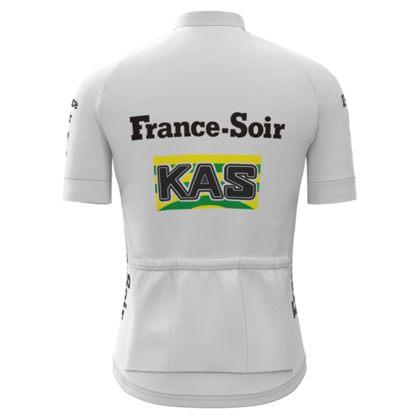 1986 Paris-Nice Leader Jersey Set | Sean Kelly Replica - Pulling Turns