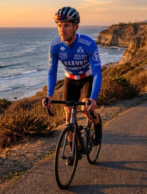 Vintage 1988 7-Eleven USA National Champion Cycling Jersey