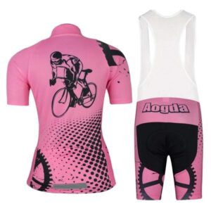 Women Bike Pink cycling set