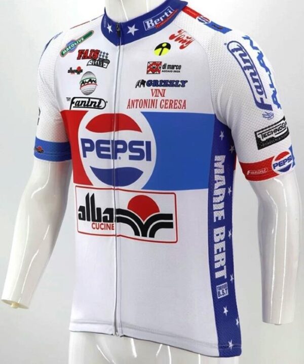 Pepsi Cola- Alba Cucine- Fanini vintage cycling jersey - Pulling Turns
