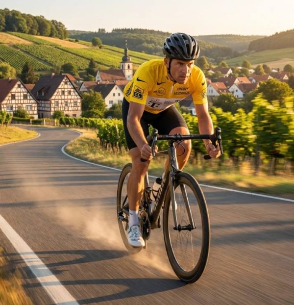 1997 Jan Ullrich Yellow Jersey - Pulling Turns