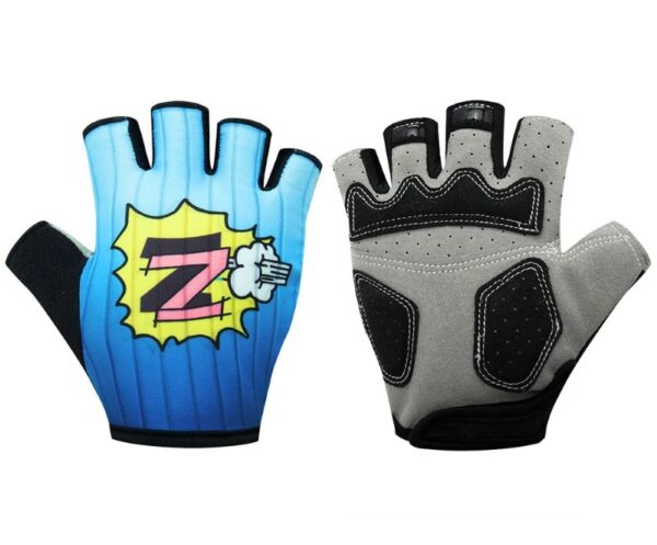 vintage bicycle gloves Kango Fitness Leather Crochet Cycling Biking Padded (X-Small) : Clothing, Shoes & Jewelry dense foam Team Z retro cycling gloves