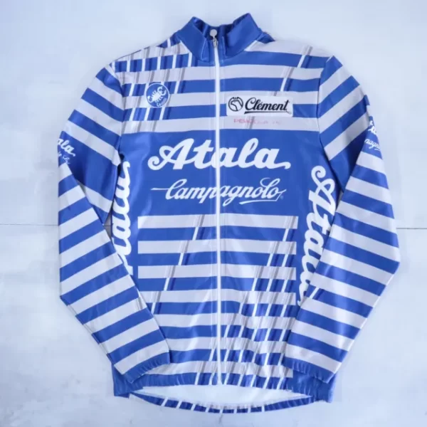 Atala retro long sleeve jersey - Pulling Turns