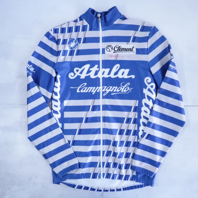 Atala 1989 retro long sleeve cycling jersey - Pulling Turns