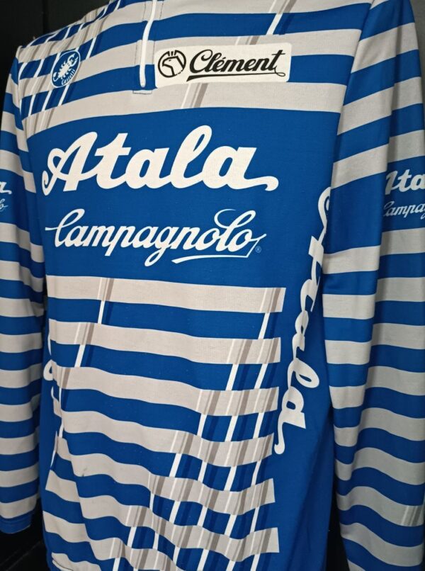 Atala 1989 retro long sleeve cycling jersey - Pulling Turns