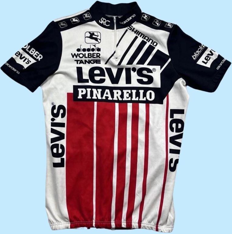 Levi's Look cycling jersey 1986 - Pulling Turns