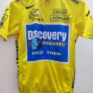 Relive the Armstrong Era: 2003 & 2005 Vintage Tour de France Yellow Jerseys