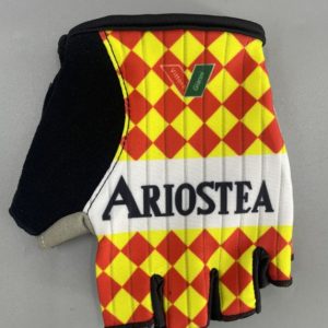 Ariostea Vintage Cycling Gloves | Retro Fingerless Cycling Mitts